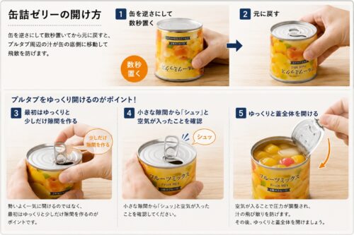 ゼリー缶詰